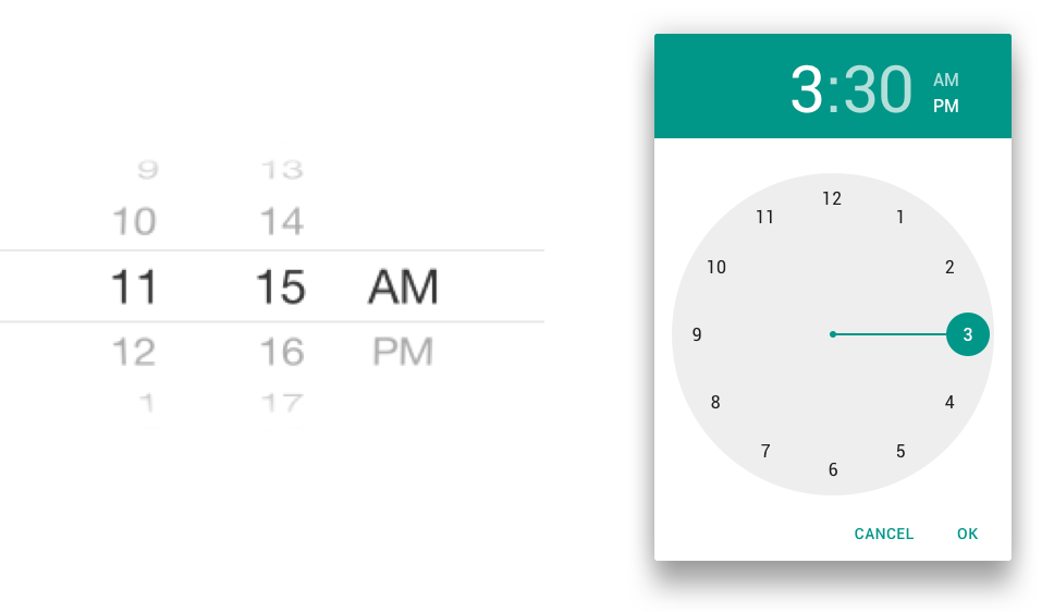 Time Picker