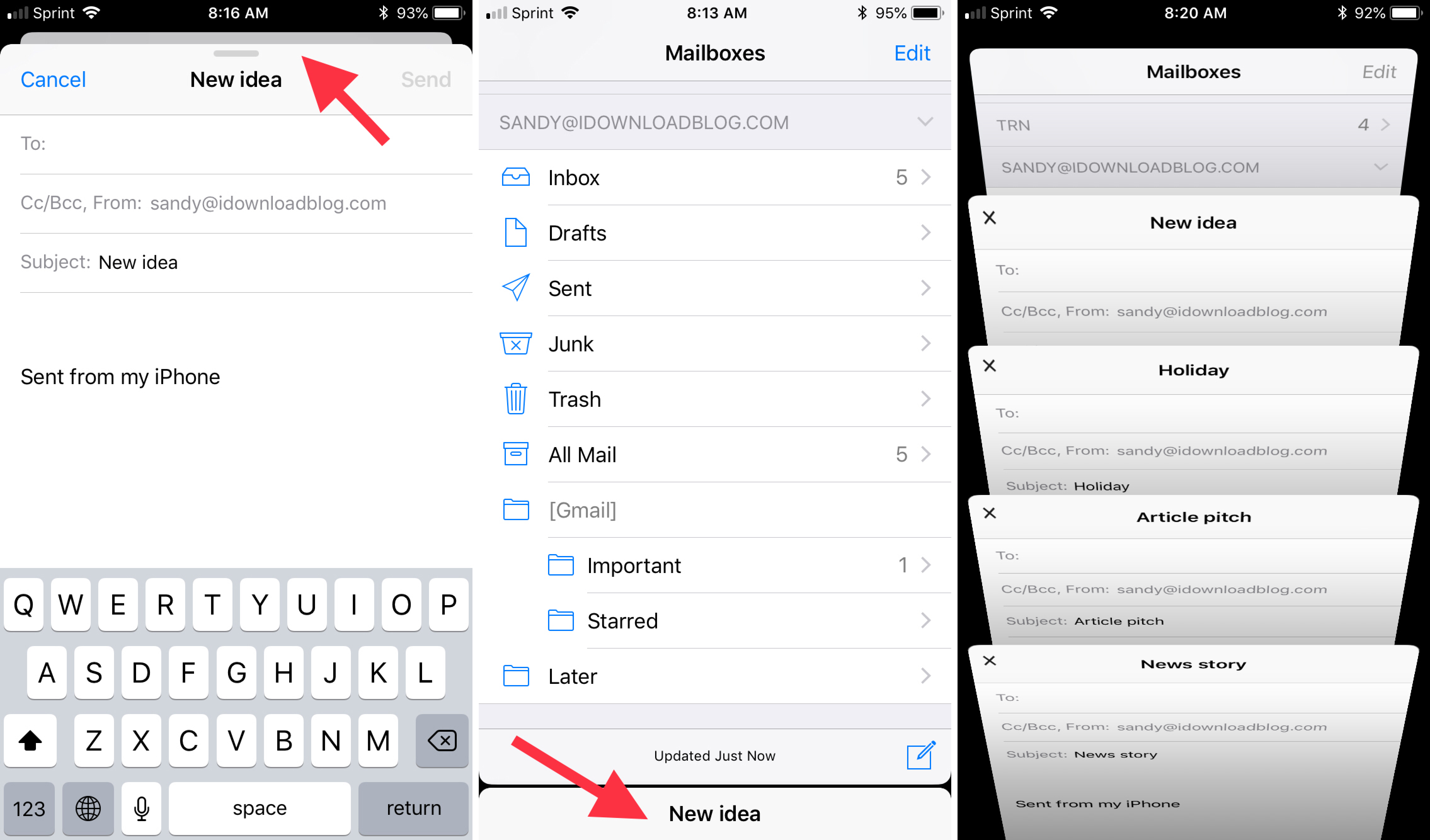 iOS 邮件 App 草稿机制