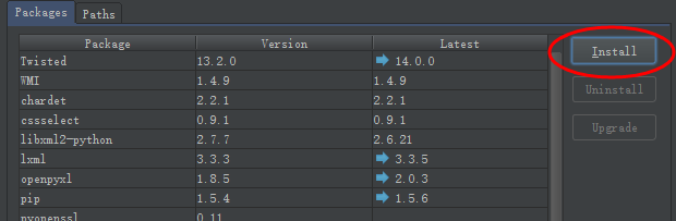 InstallPackages