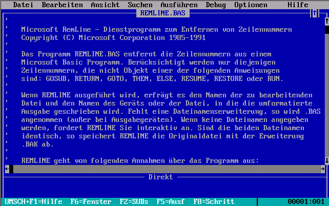 MS -DOS 5.0界面<sup>[2]