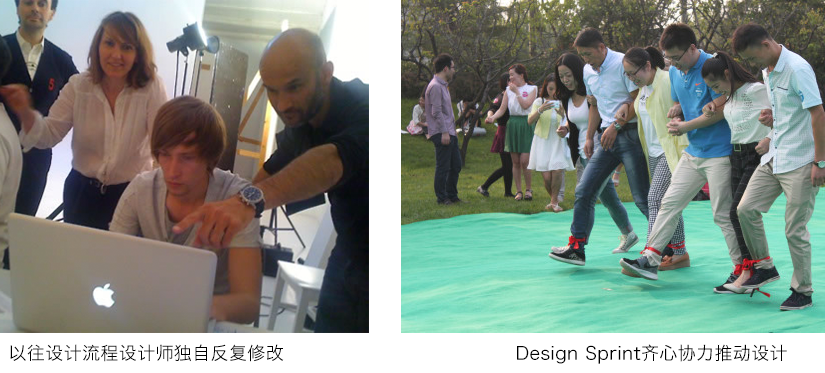 以往设计流程与Design Sprint对比